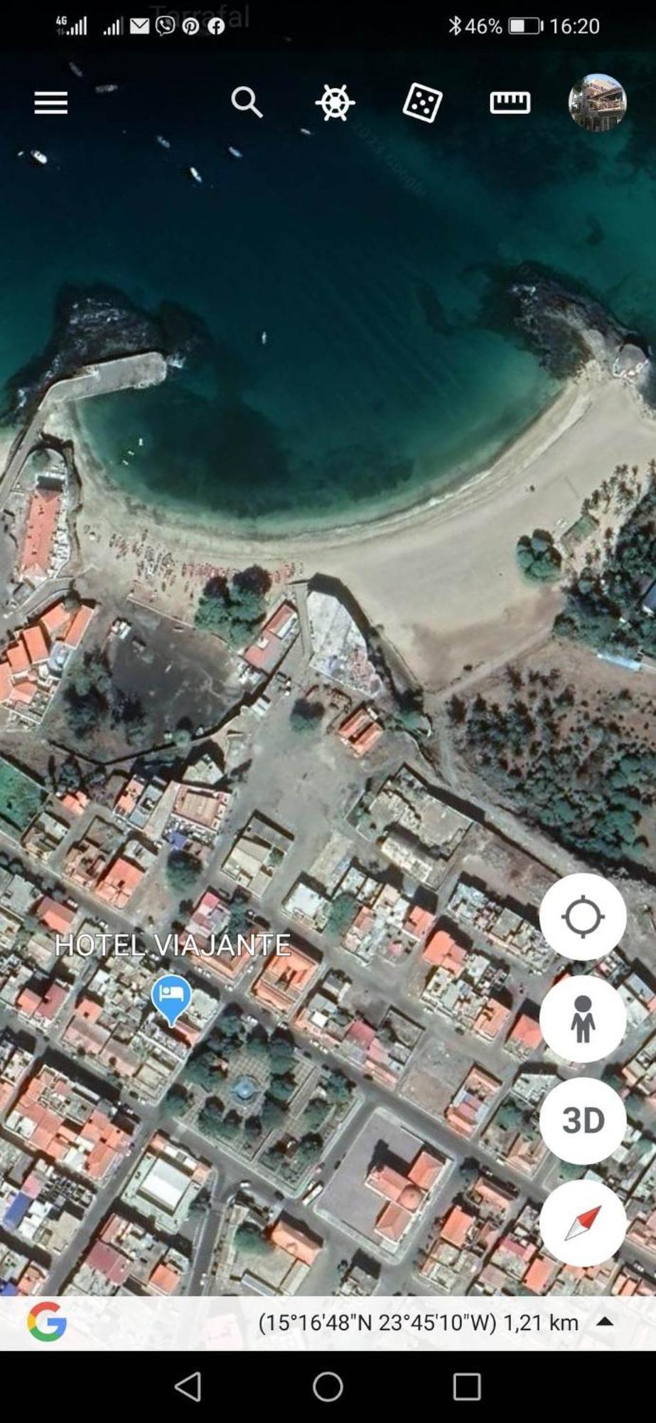 Hotel Viajante Tarrafal  Esterno foto
